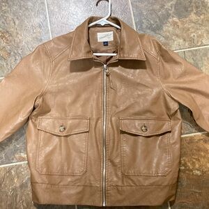 Universal Thread Brown Leather Jacket